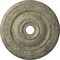 Ekena Millwork Logan Ceiling Medallion (Canopies up to 6 1/8"), 24 1/4"OD x 3 7/8"ID x 2"P, Castle Stone Crackle CM24LO1CSC - alternate 1